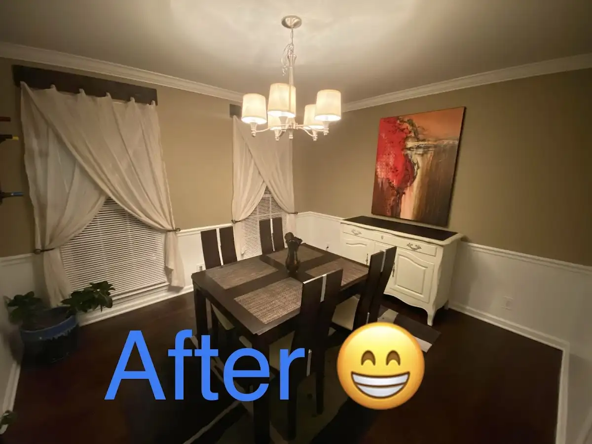 Professional dining room restoration after water damage in University